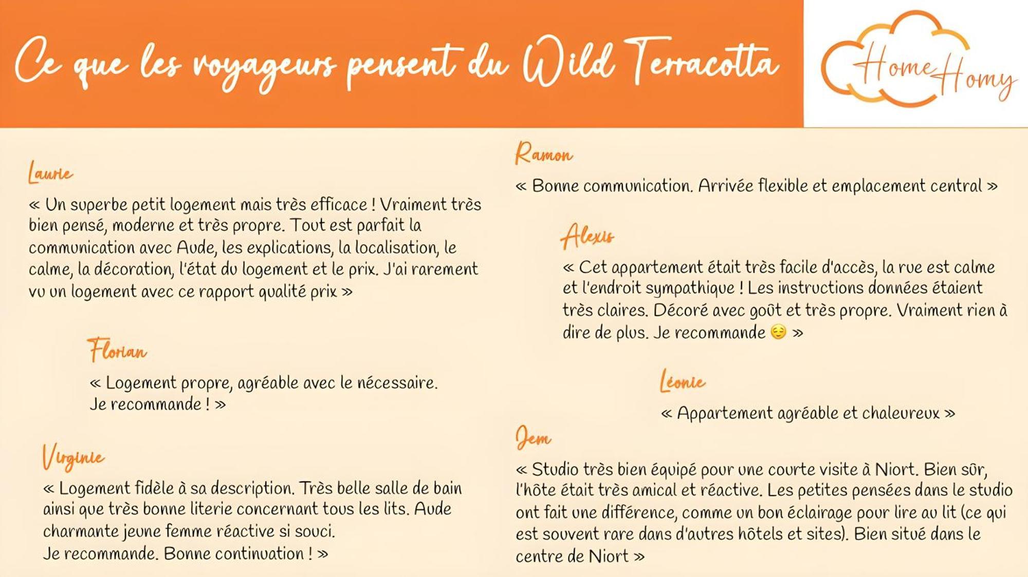 Le Wild Terracotta - Home Homy Niort Exterior foto